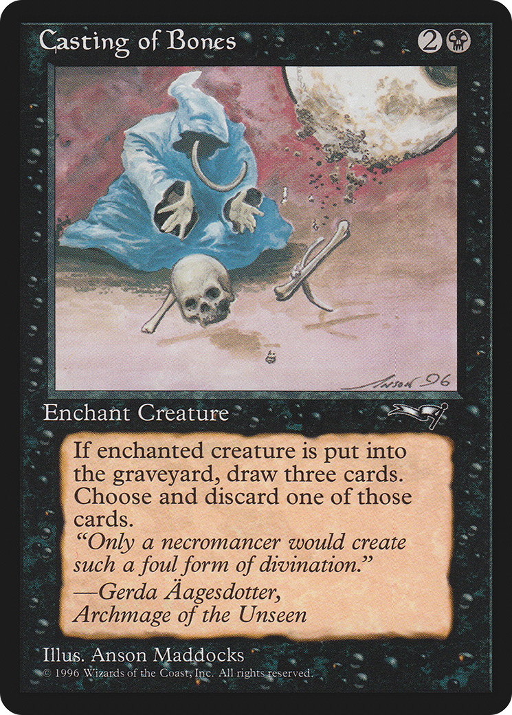 Casting of Bones (Hooded Figure) (ALL-44B) - Alliances