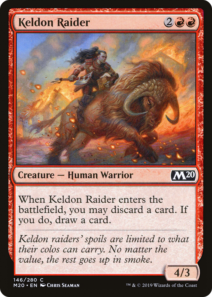 Keldon Raider⁣ - Core 2020⁣ (Common)⁣ [146]