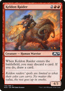 Keldon Raider⁣ - Core 2020⁣ (Common)⁣ [146]