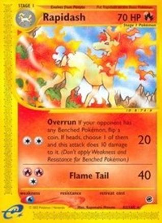 Rapidash (62) 062  Expedition - Rare