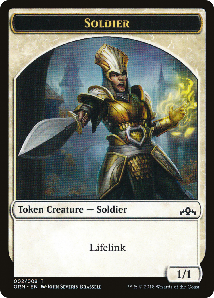 Soldier (002) // Goblin Token (GR1-002) - GRN Guild Kit Tokens