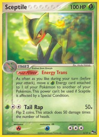 Sceptile 005  - Holofoil POP Series 4 - Rare