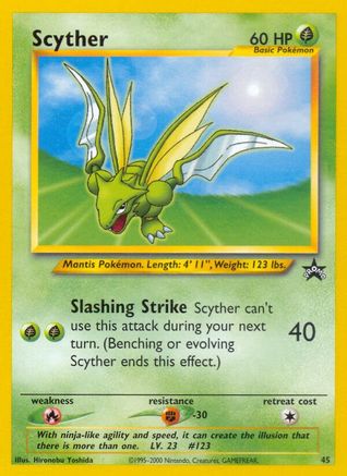 Scyther 045/53  WoTC Promo - Promo