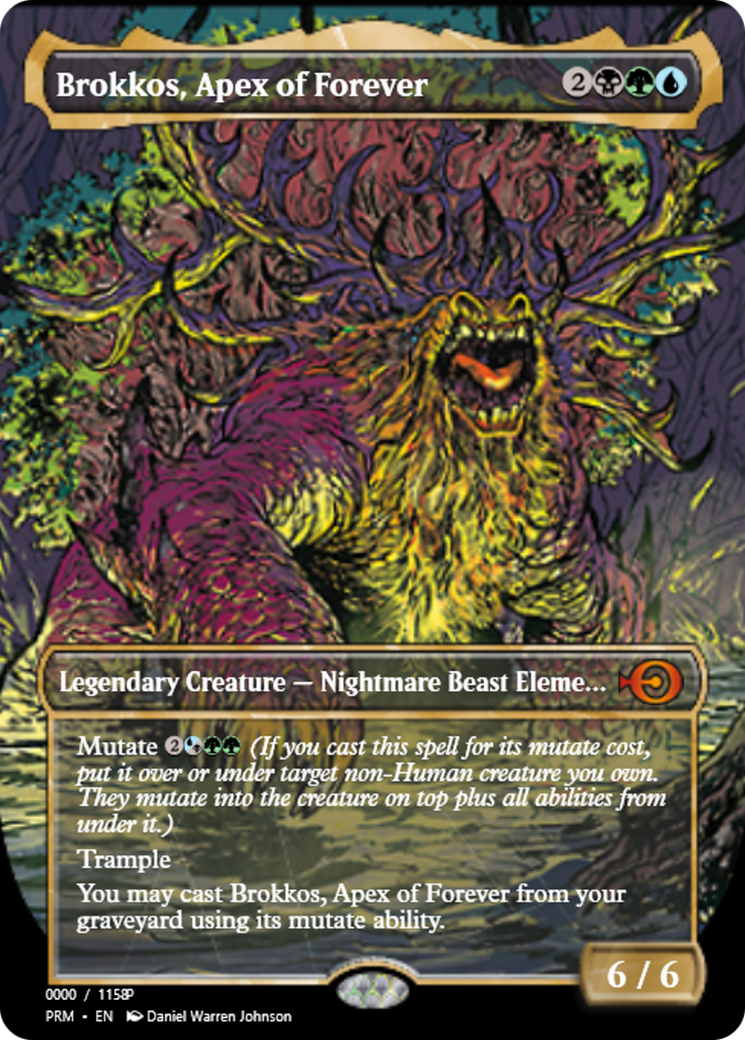 Brokkos, Apex of Forever (PRM-80987) - Magic Online Promos Foil