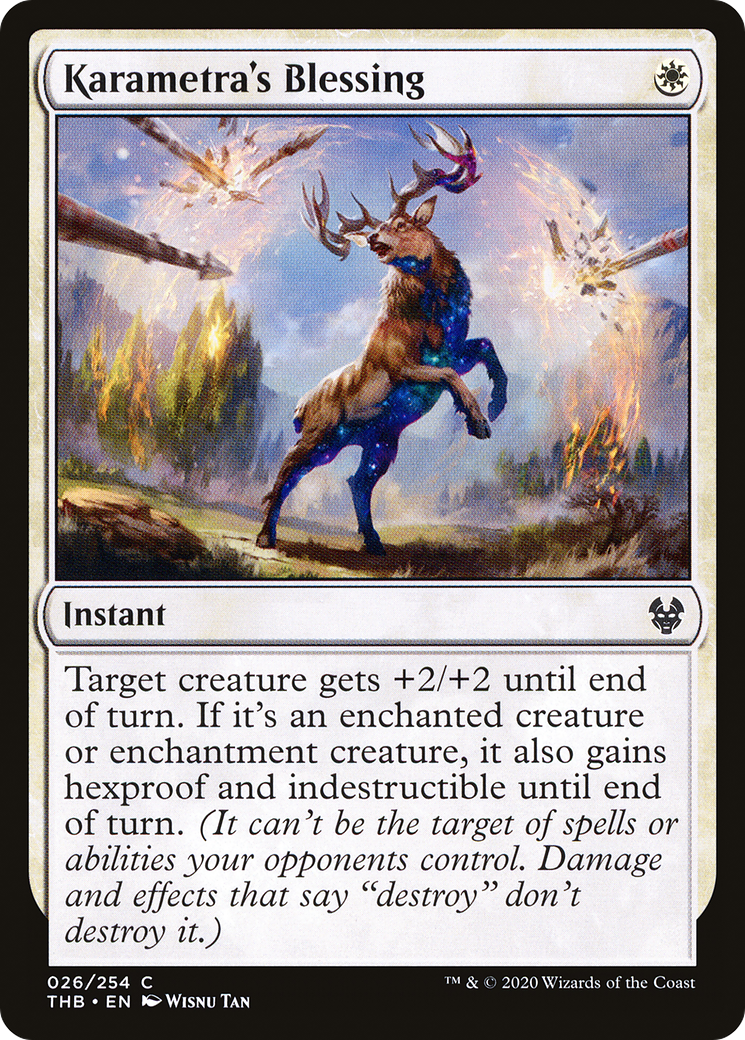 Karametra's Blessing⁣ - Theros Beyond Death⁣ (Common)⁣ [26]