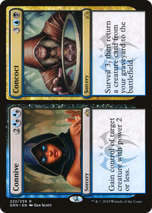 Connive // Concoct (GRN-222) - Guilds of Ravnica