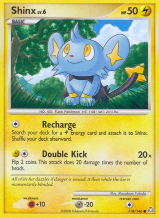 Shinx 118  Legends Awakened - Common