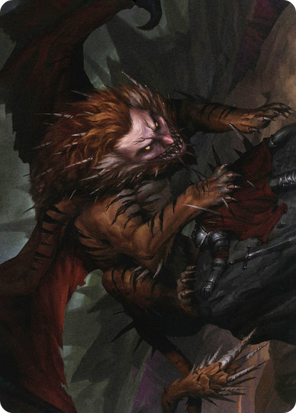 Manticore // Manticore (AAFR-006) - Adventures in the Forgotten Realms Art Series (Borderless)