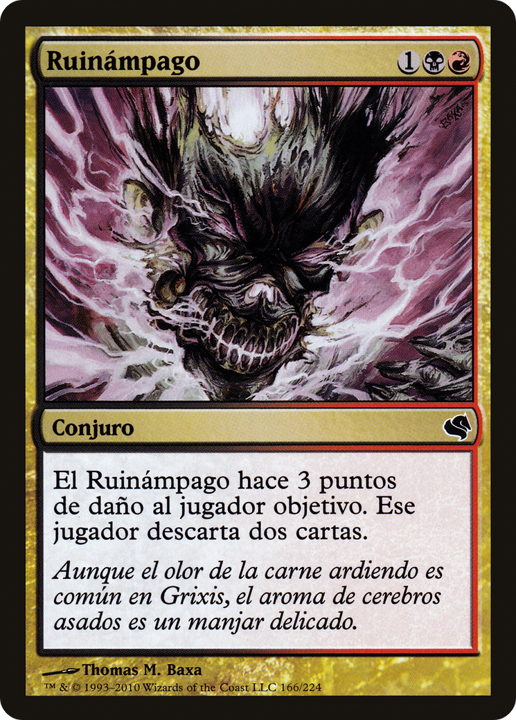 Blightning (Spanish) - "Ruinampago" (PS11-166) - Salvat 2011