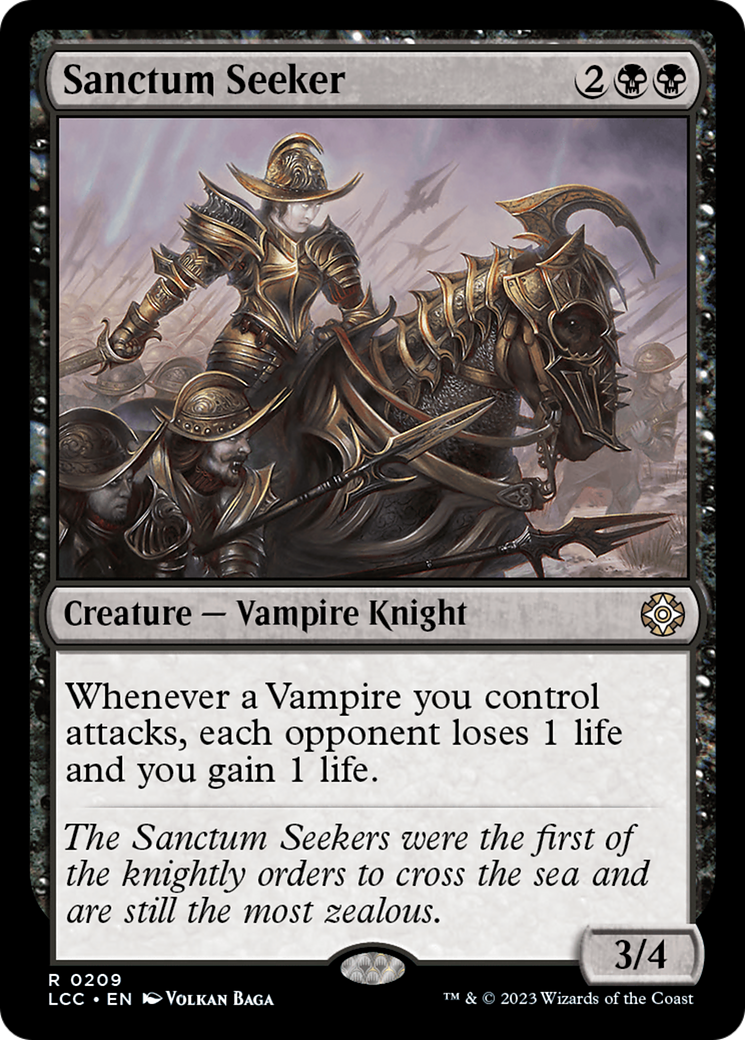 Sanctum Seeker⁣ - Commander: The Lost Caverns of Ixalan⁣ (Rare)⁣ [209]