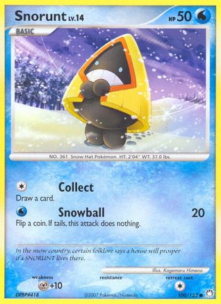 Snorunt 100  Mysterious Treasures - Common