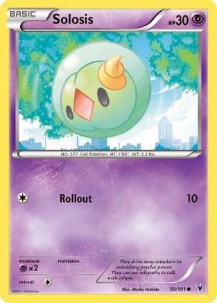 Solosis 050  - Reverse Holofoil Noble Victories - Common