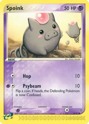 Spoink 074/97  Dragon - Common