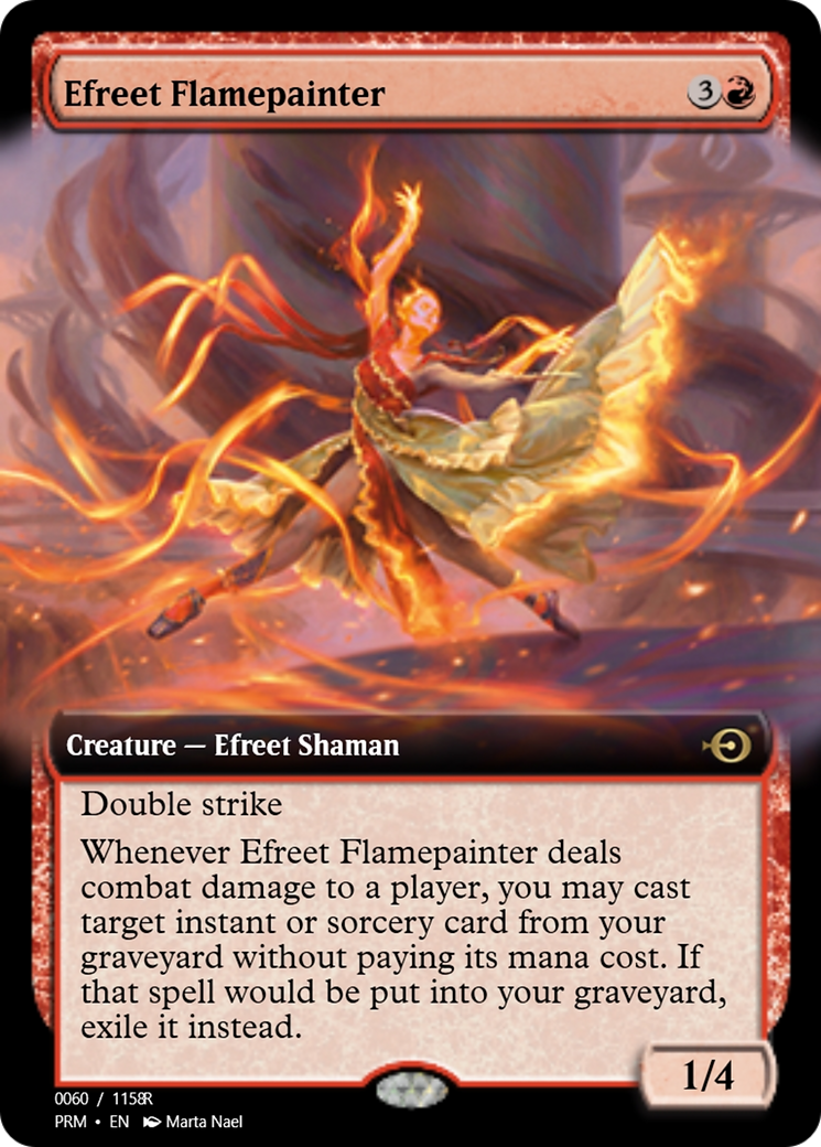 Efreet Flamepainter (PRM-90092) - Magic Online Promos Foil