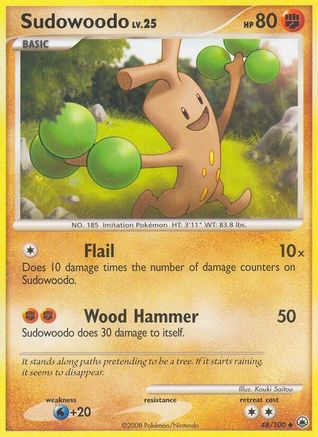 Sudowoodo 048  Majestic Dawn - Uncommon
