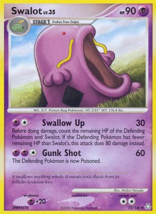 Swalot 072  Legends Awakened - Uncommon