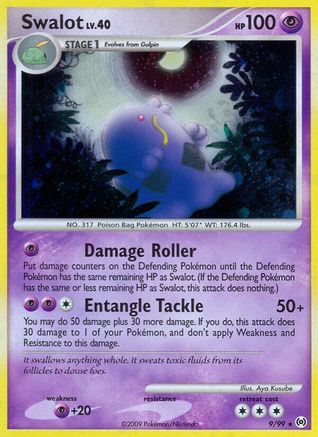 Swalot 009  - Holofoil Arceus - Holo Rare