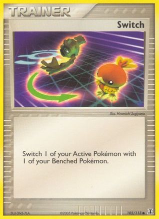 Switch 102/113  Delta Species - Common