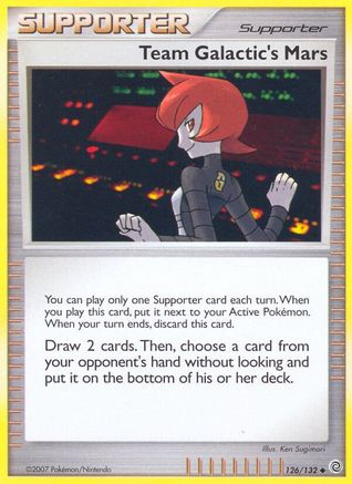 Team Galactic's Mars 126/132  Secret Wonders - Uncommon