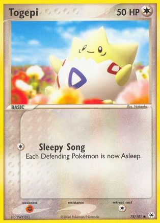 Togepi 078  - Reverse Holofoil Hidden Legends - Common