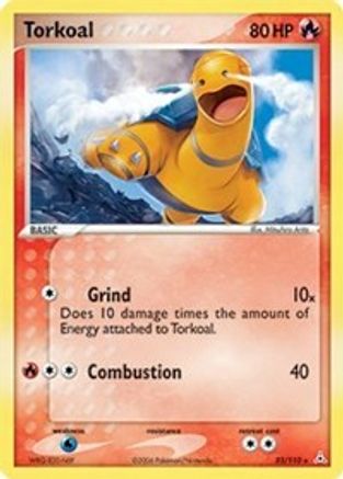 Torkoal 033  Holon Phantoms - Rare