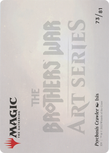Psychosis Crawler // Psychosis Crawler (ABRO-073) - The Brothers' War Art Series (Borderless) Foil