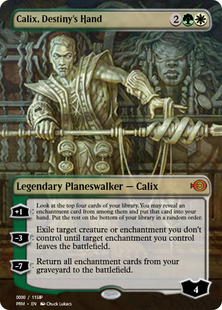 Calix, Destiny's Hand (PRM-79843) - Magic Online Promos Foil