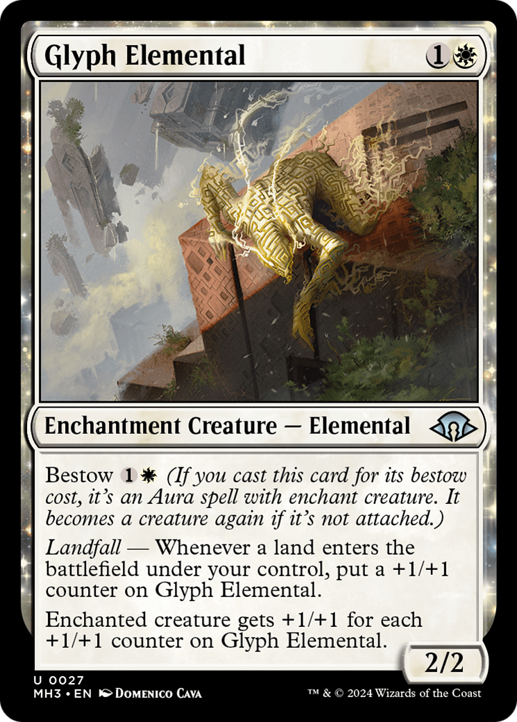 Glyph Elemental⁣ - Modern Horizons 3⁣ (Uncommon)⁣ [27]