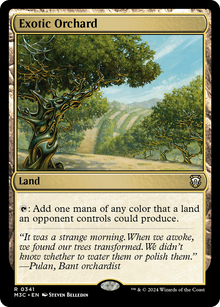 Exotic Orchard⁣ - Commander: Modern Horizons 3⁣ (Rare)⁣ [341]