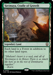 Yavimaya, Cradle of Growth⁣ - Commander: Modern Horizons 3⁣ (Rare)⁣ [409]