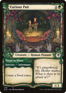 Curious Pair (Showcase) (ELD-296) - Throne of Eldraine: (Showcase) Foil