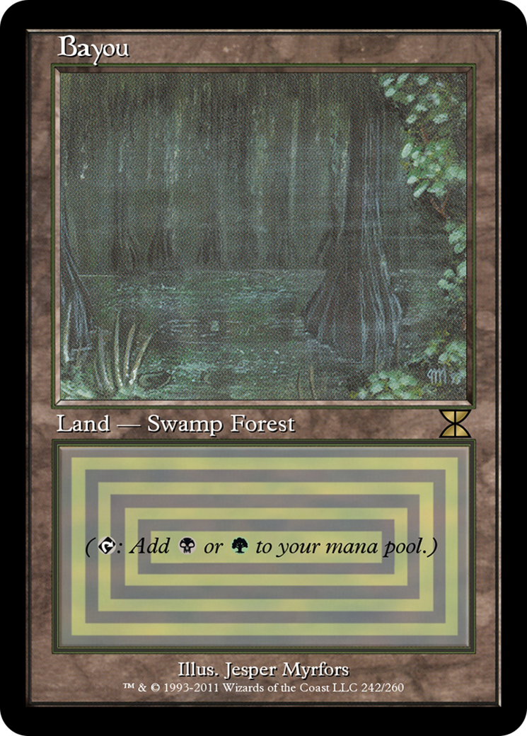 Bayou (ME4-242) - Masters Edition IV Foil