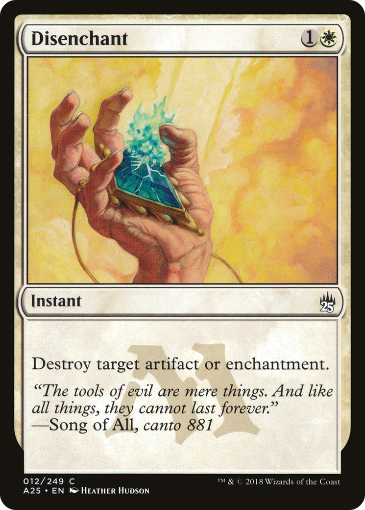 Disenchant (A25-012) - Masters 25 Foil