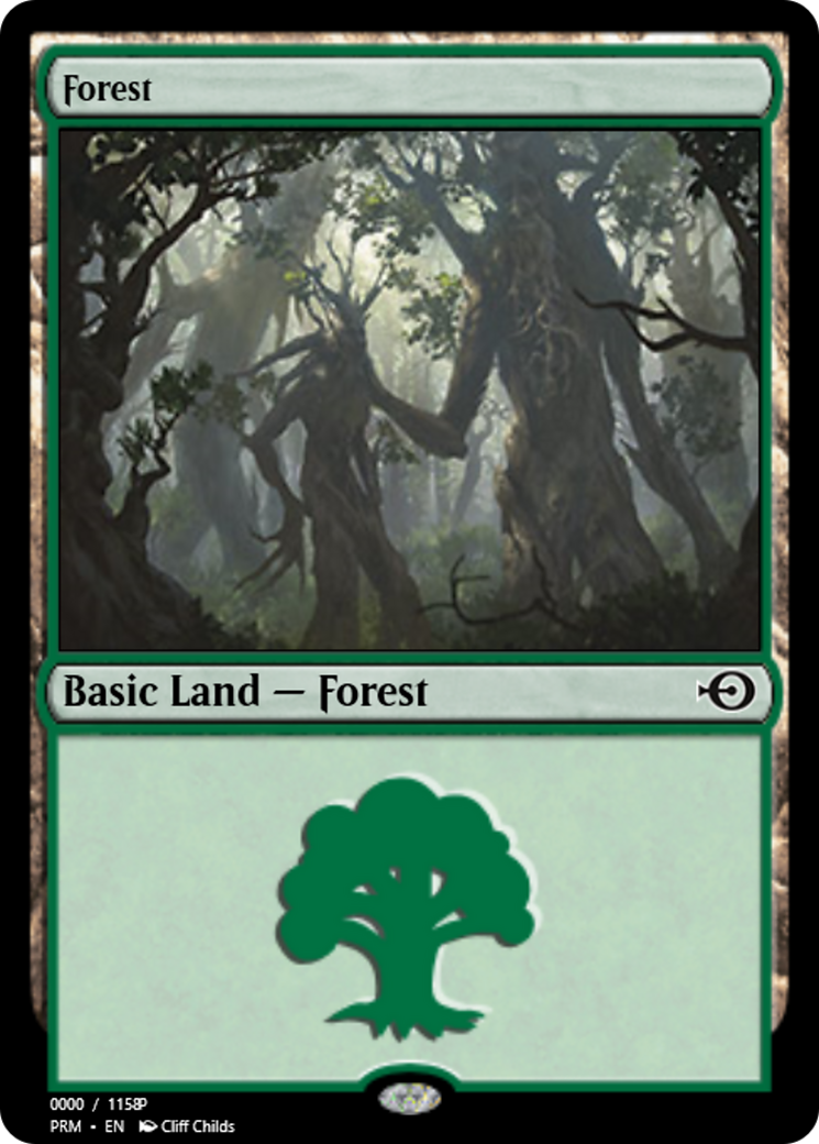 Forest (PRM-81878) - Magic Online Promos