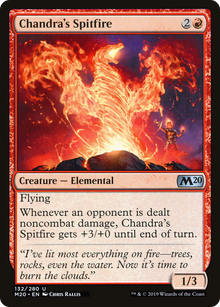 Chandra's Spitfire⁣ - Core 2020⁣ (Uncommon)⁣ [132]