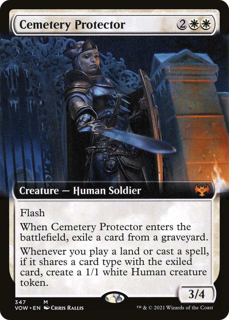 Cemetery Protector (Extended Art) (VOW-347) - Innistrad: Crimson Vow: (Extended Art)