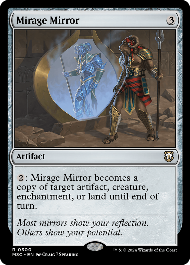 Mirage Mirror⁣ - Commander: Modern Horizons 3⁣ (Rare)⁣ [300]