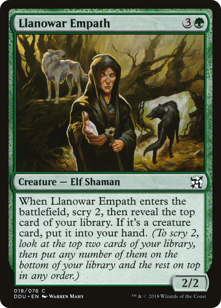 Llanowar Empath (DDU-018) - Duel Decks: Elves vs. Inventors