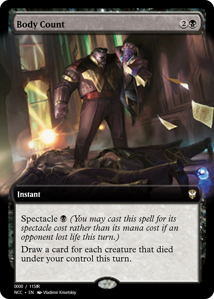 Body Count (PRM-99893) - Magic Online Promos