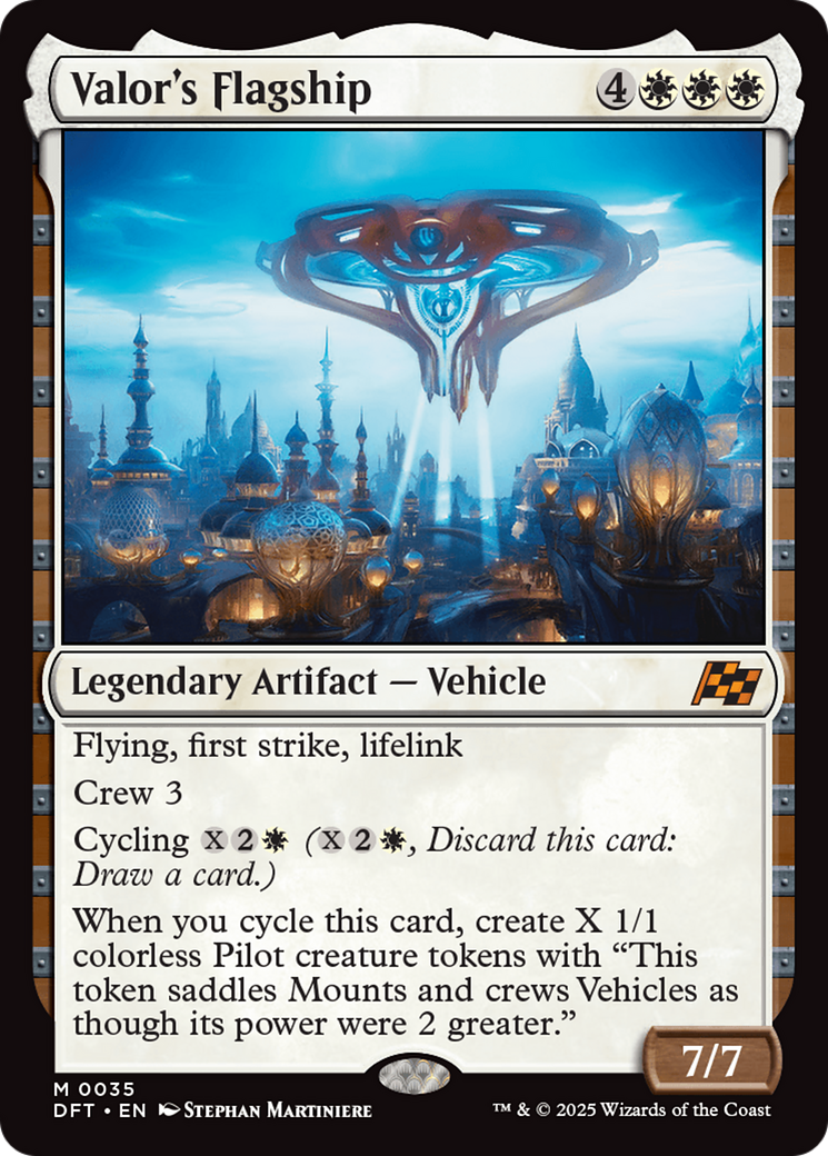 Valor's Flagship (DFT-035) - Aetherdrift