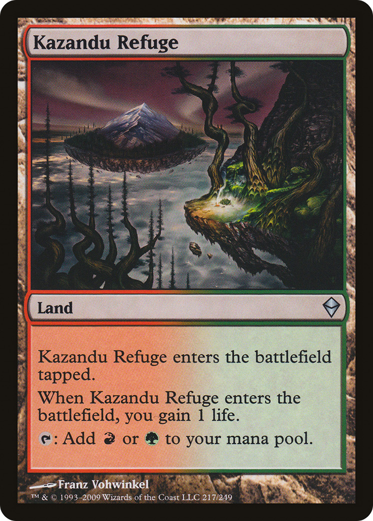 Kazandu Refuge (ZEN-217) - Zendikar