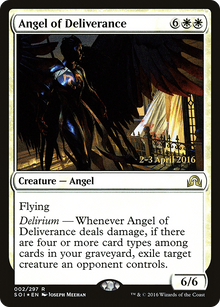 Angel of Deliverance (PRE-02S) - Shadows over Innistrad Promos Foil