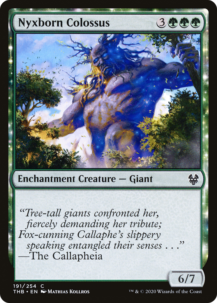 Nyxborn Colossus⁣ - Theros Beyond Death⁣ (Common)⁣ [191]