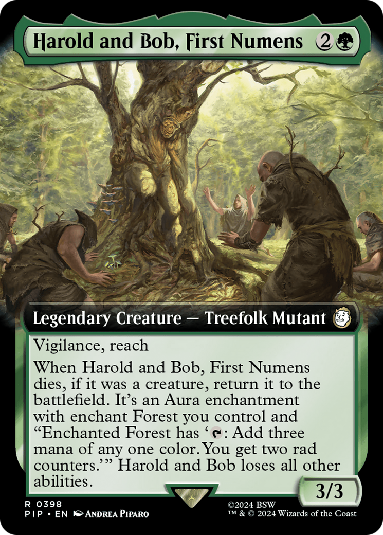 Harold and Bob, First Numens (V.1)⁣ - Universes Beyond: Fallout: Extras⁣ (Rare)⁣ [398]