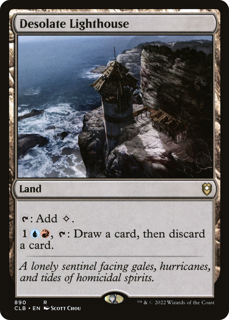 Desolate Lighthouse⁣ - Commander Legends: Battle for Baldur's Gate: Extras⁣ (Rare)⁣ [890]