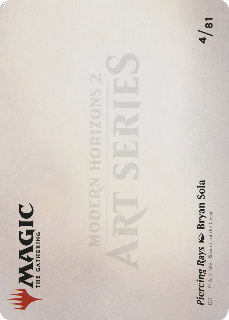 Piercing Rays // Piercing Rays (AMH2-004) - Modern Horizons 2 Art Series (Borderless)