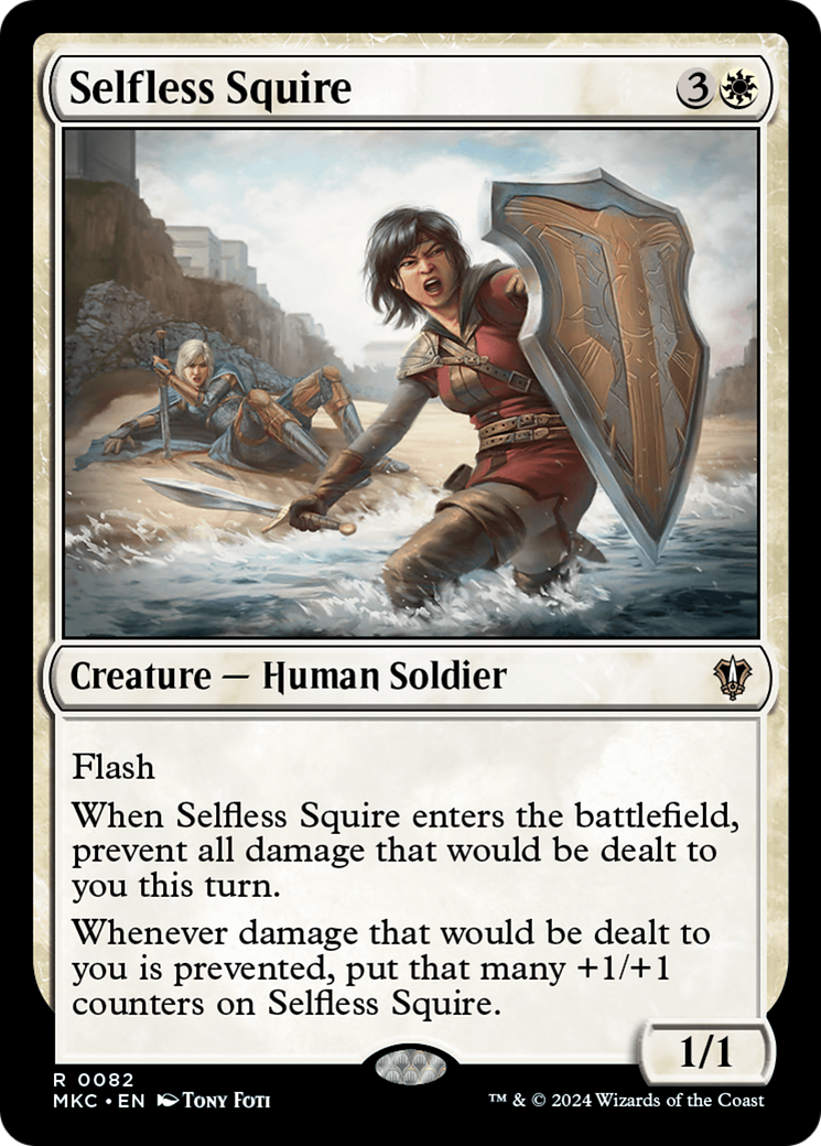 Selfless Squire⁣ - Commander: Murders at Karlov Manor⁣ (Rare)⁣ [82]