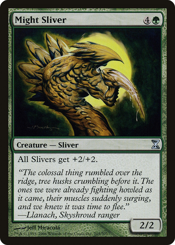 Might Sliver (TSP-205) - Time Spiral