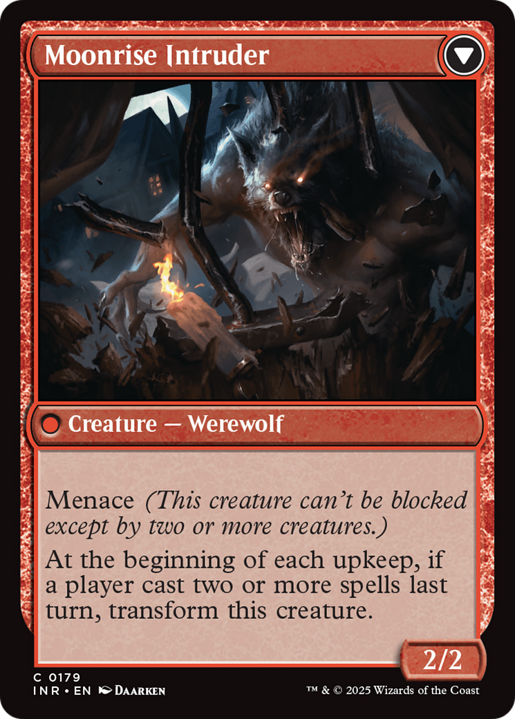Village Messenger // Moonrise Intruder (INR-179) - Innistrad Remastered