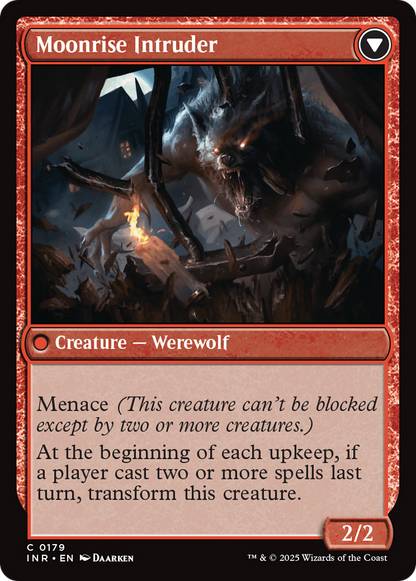Village Messenger // Moonrise Intruder (INR-179) - Innistrad Remastered